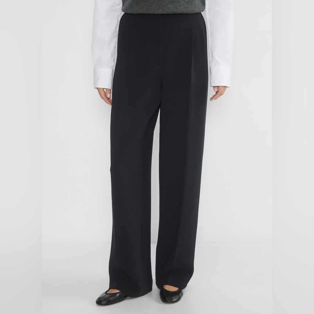 Aritzia Wilfred black the effortless pant